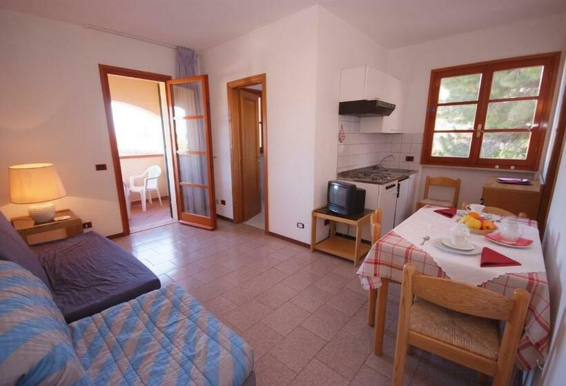 آپارتمان 1 خوابه, Residence Il Gabbiano Azzurro