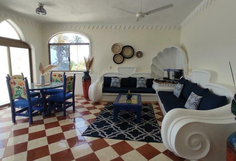 آپارتمان 1 خوابه با چشم‌انداز دریا, Villas Paradise