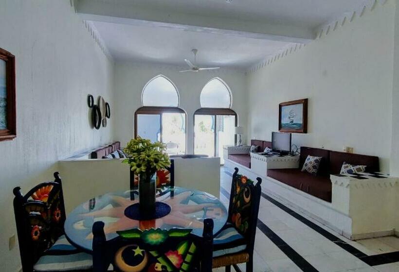 آپارتمان 1 خوابه با چشم‌انداز دریا, Villas Paradise