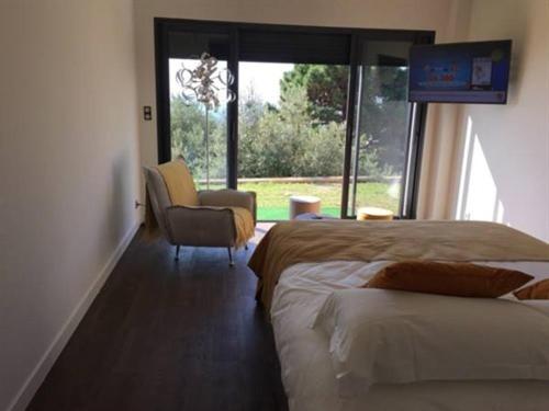 اتاق لوکس با چشم‌انداز دریا, Maison D Hôtes Bastia