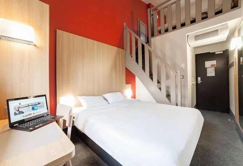 اتاق استاندارد چهار تخته, B&b Hotel Evry Lisses 2