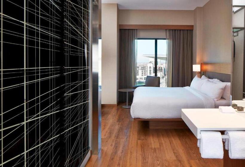 اتاق استاندارد با تخت بزرگ برای معلولان, Ac Hotel By Marriott Minneapolis Downtown