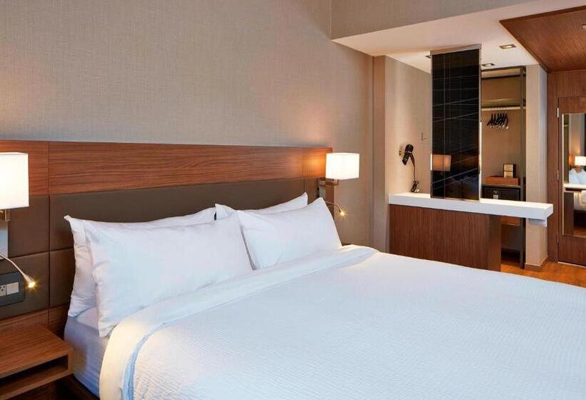 اتاق استاندارد با تخت بزرگ برای معلولان, Ac Hotel By Marriott Minneapolis Downtown
