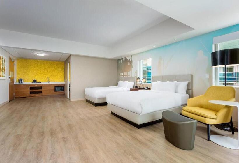 استودیو استاندارد با بالکن, Courtyard By Marriott Santa Monica