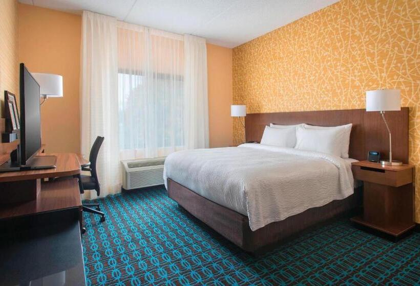 اتاق استاندارد با تخت بزرگ برای معلولان, Fairfield Inn & Suites Syracuse Carrier Circle
