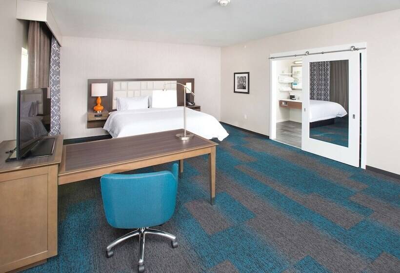 استودیوی استاندارد با تخت دوبل, Hampton Inn & Suites Lax El Segundo