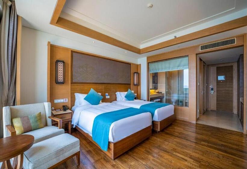 اتاق استاندارد با چشم‌انداز دریا, Hnti·narada Sanya Bay Resort