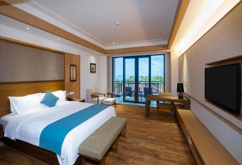 اتاق استاندارد با چشم‌انداز دریا, Hnti·narada Sanya Bay Resort