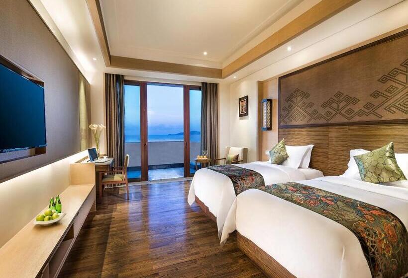 اتاق لوکس با چشم‌انداز دریا, Hnti·narada Sanya Bay Resort