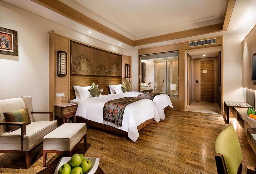 اتاق لوکس با چشم‌انداز دریا, Hnti·narada Sanya Bay Resort