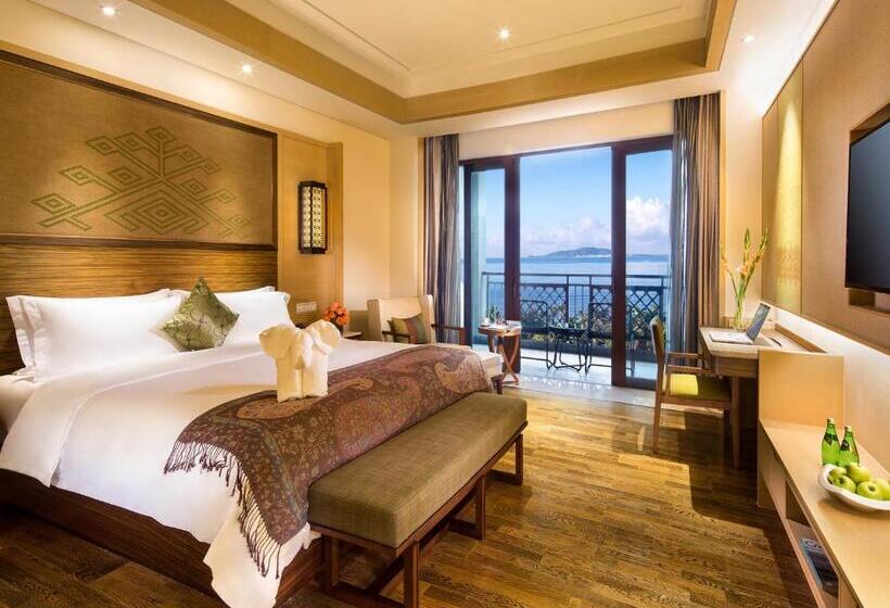 اتاق استاندارد با چشم‌انداز دریا, Hnti·narada Sanya Bay Resort
