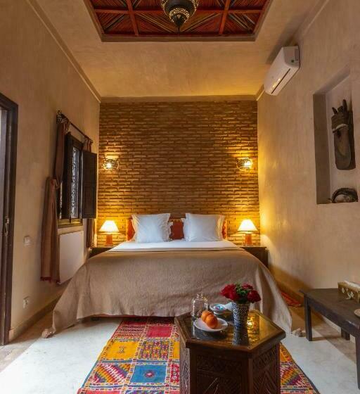 اتاق استاندارد با تخت بزرگ, Les Sources Berbères Riad & Spa