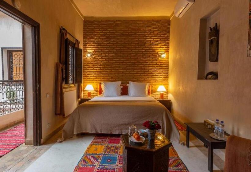 اتاق استاندارد با تخت بزرگ, Les Sources Berbères Riad & Spa