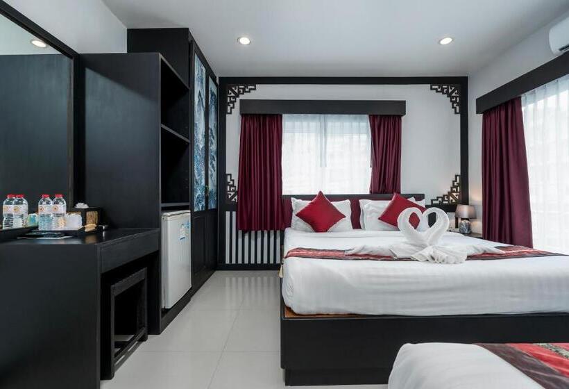 اتاق استاندارد سه تخته با بالکن, Sunray Beach