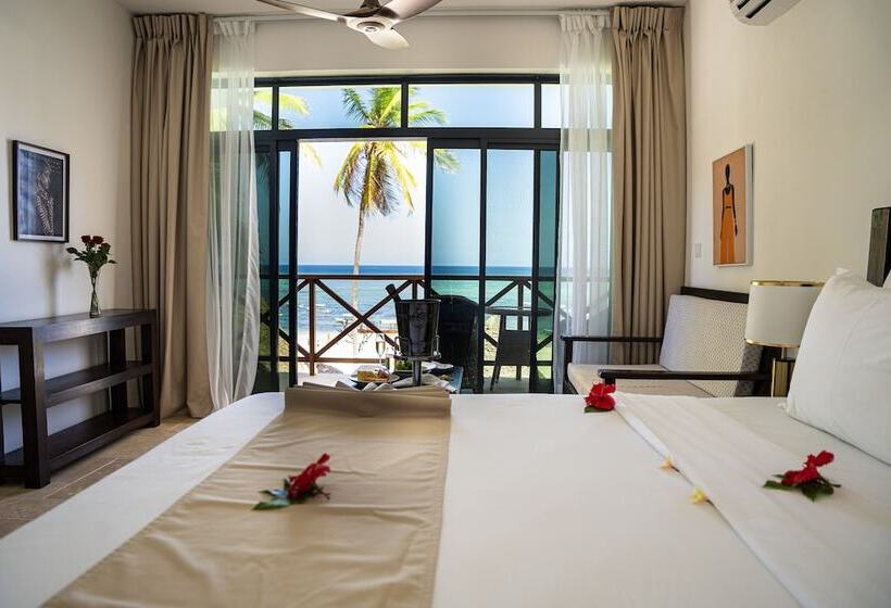 اتاق لوکس با چشم‌انداز دریا, Alladin Beach Hotel And Spa Zanzibar