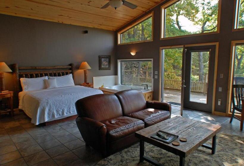 בקתה, Beaver Lakefront Cabins   Couples Only Getaways