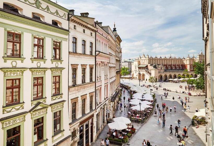 آپارتمان 1 خوابه با چشم‌انداز, Krakow For You Main Square Apartments