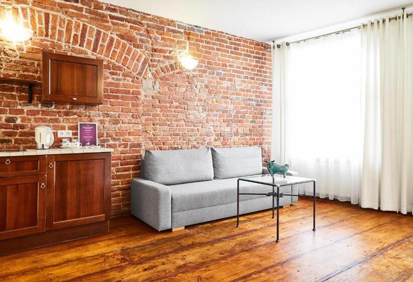 آپارتمان 1 خوابه با چشم‌انداز, Krakow For You Main Square Apartments