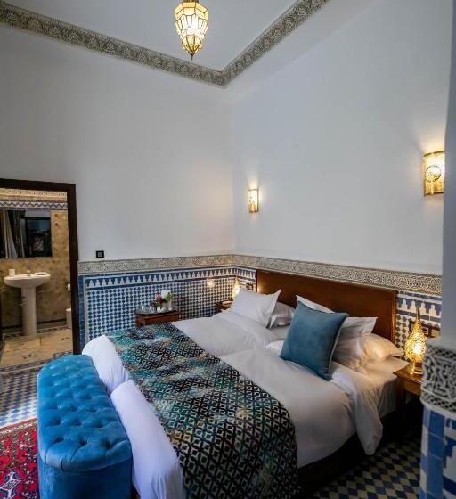 اتاق استاندارد با چشم‌انداز استخر, Riad Fes Ziyat & Spa