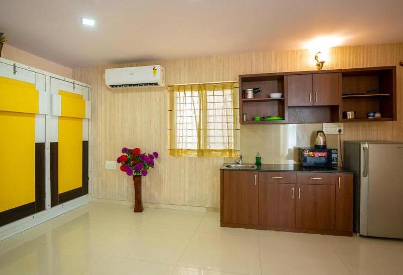 آپارتمان لوکس 1 خوابه, Seasons Suites   Koramangala