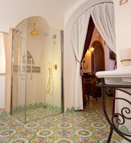اتاق استاندارد با چشم‌انداز دریا, Villa Barluzzi