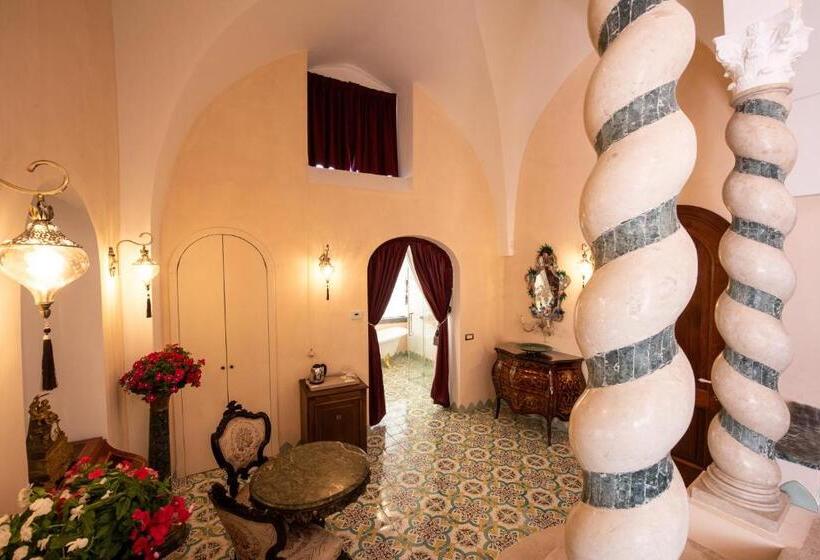 اتاق استاندارد با چشم‌انداز دریا, Villa Barluzzi