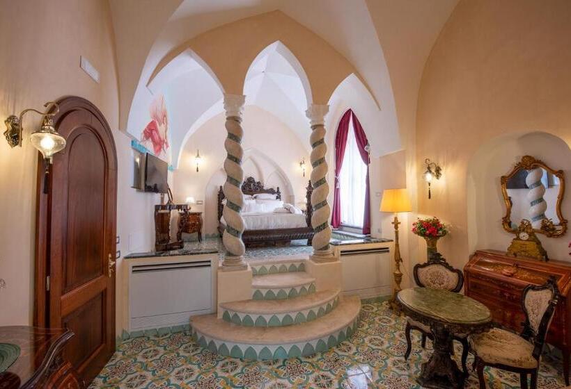 اتاق استاندارد با چشم‌انداز دریا, Villa Barluzzi