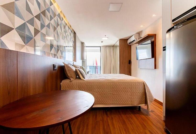 اتاق استاندارد با بالکن, Prime Stay   Flats Particulares   Athos Bulcão