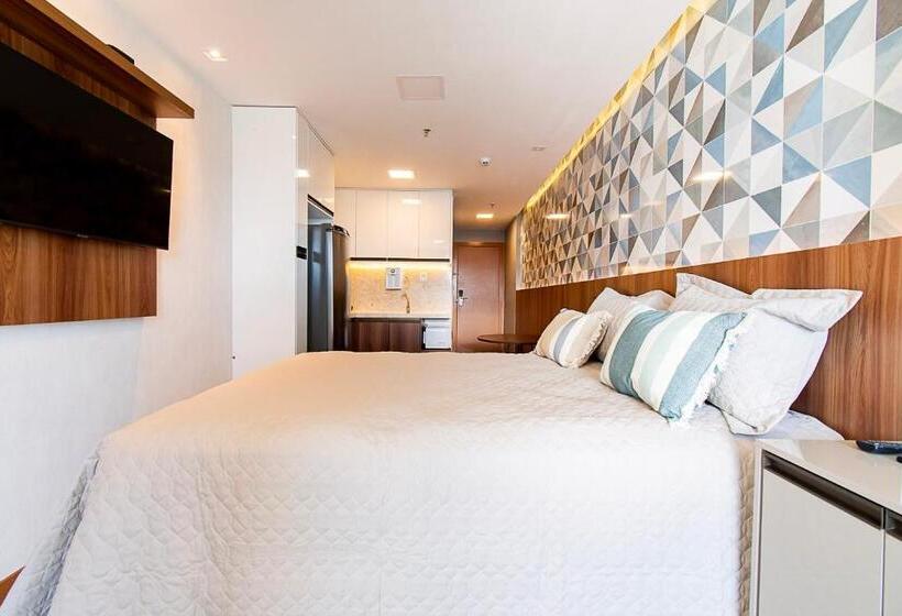 اتاق استاندارد با بالکن, Prime Stay   Flats Particulares   Athos Bulcão