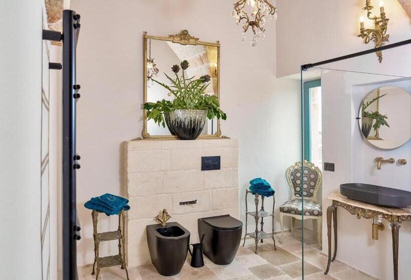 اتاق استاندارد با بالکن, Bambarone La Masseria
