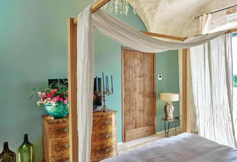 اتاق استاندارد با بالکن, Bambarone La Masseria