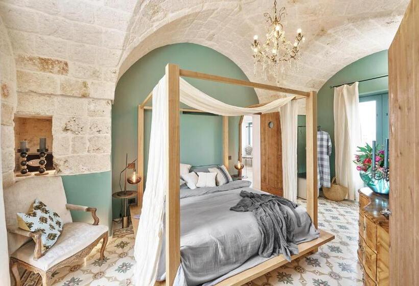 اتاق استاندارد با بالکن, Bambarone La Masseria
