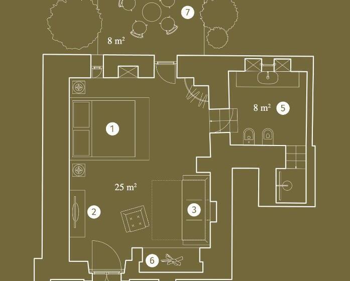 اتاق لوکس, Bambarone La Masseria