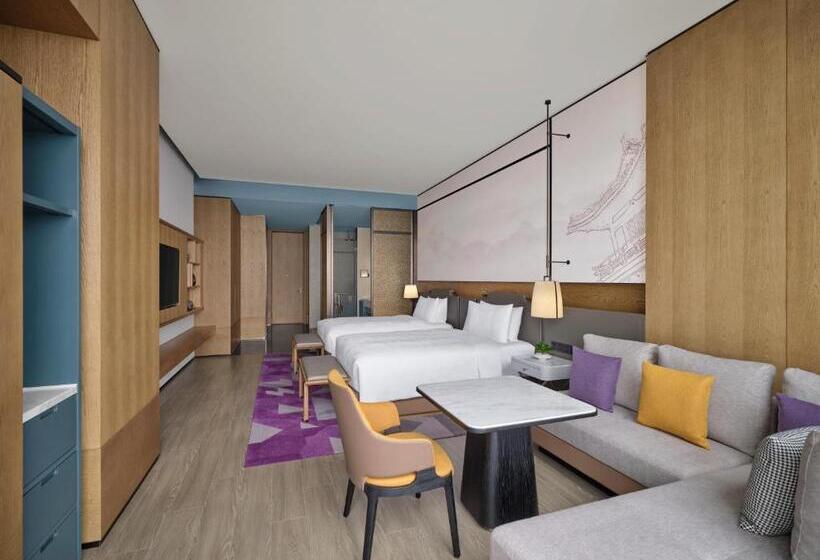 اتاق لوکس با چشم‌انداز شهر, Jw Marriott Hotel Xi An Southwest