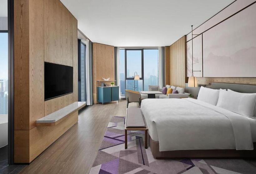 استودیوی استاندارد با چشم‌انداز شهر, Jw Marriott Hotel Xi An Southwest