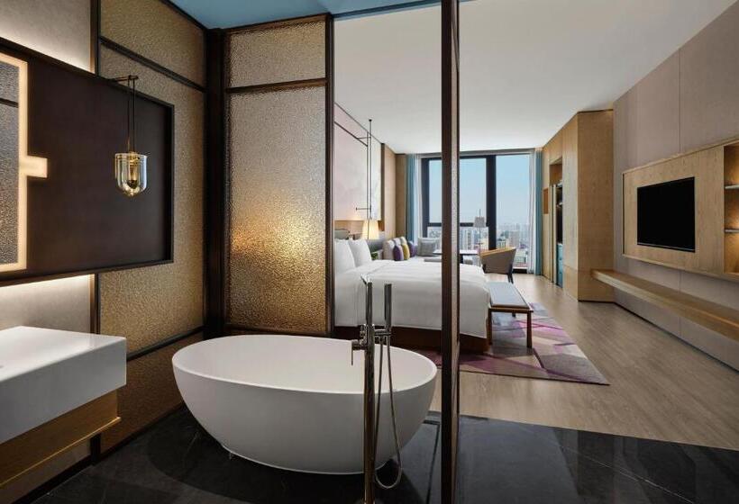 اتاق اجرایی با تخت بزرگ, Jw Marriott Hotel Xi An Southwest