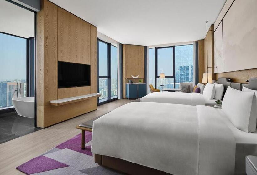 استودیوی استاندارد با چشم‌انداز شهر, Jw Marriott Hotel Xi An Southwest