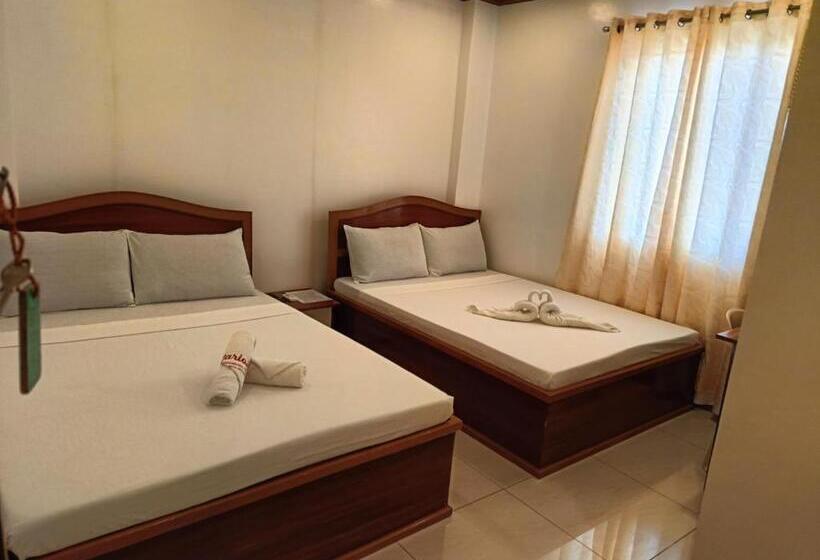 اتاق استاندارد چهار تخته, Marion S Inn 1 Bantayan Powered By Cocotel