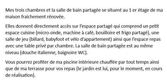 带共用浴室的标准房间, Chambres De La Tuilerie