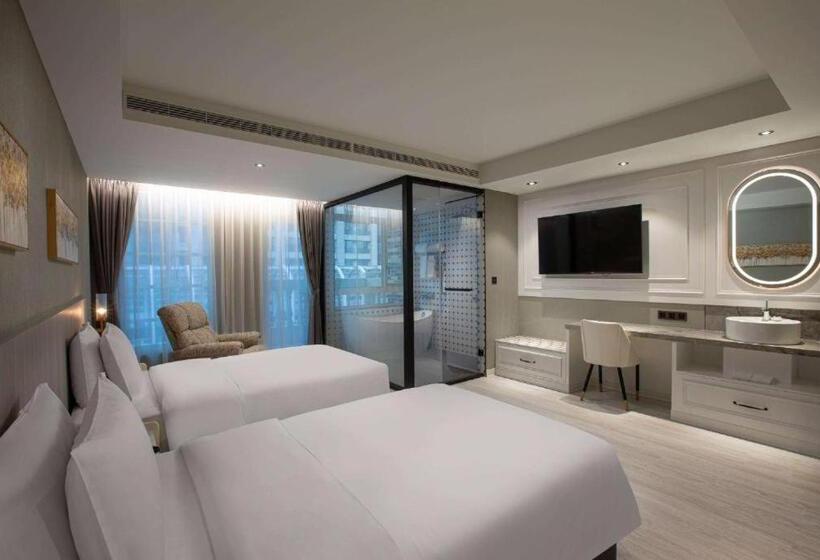 اتاق خانوادگی, Tryp By Wyndham New Taipei Linkou 新北林口爵怡溫德姆酒店機場捷運mrta9林口站