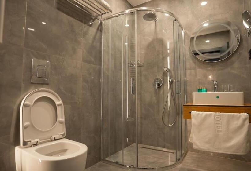 اتاق لوکس با تخت بزرگ, Kame Hotel Belgrade,贝尔格莱德凯美酒店