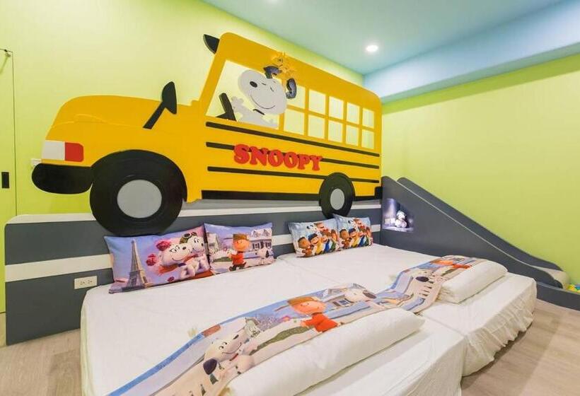 اتاق لوکس چهار تخته, Kids Fun B&b