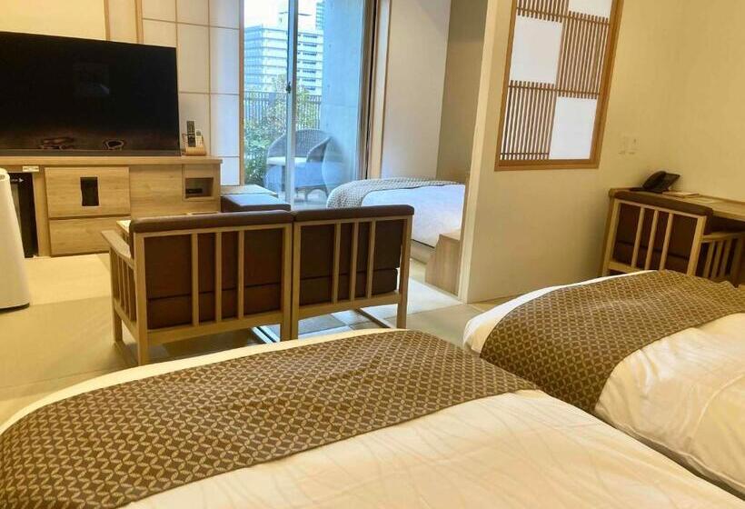 Standard Triple Room with Terrace, Dormy Inn Premium Ginza