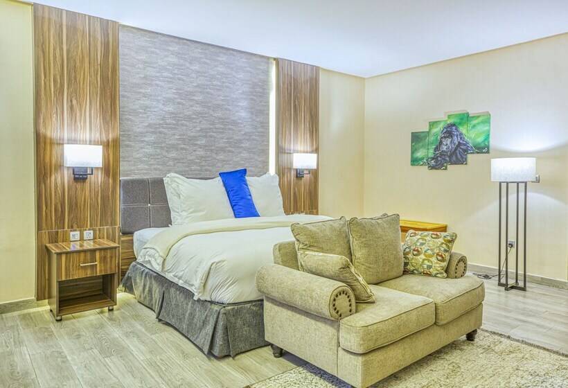 اتاق لوکس یک تخته, Virunga Inn Resort & Spa