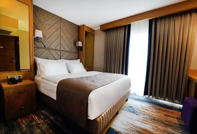 اتاق استاندارد با تخت بزرگ, Days Inn By Wyndham Istanbul Bomonti