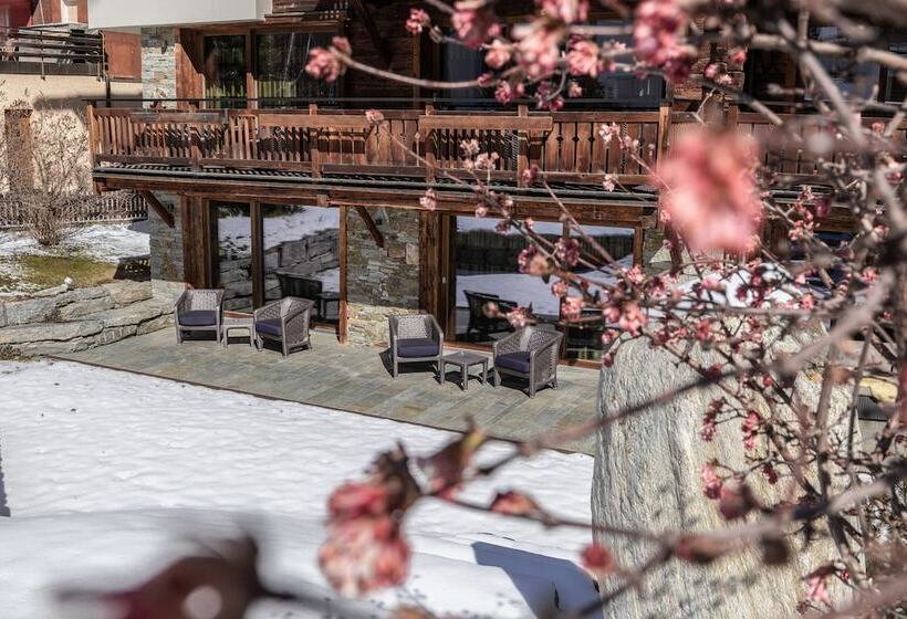 اتاق استاندارد با تراس, Matterhorn Lodge Boutique Hotel & Apartments