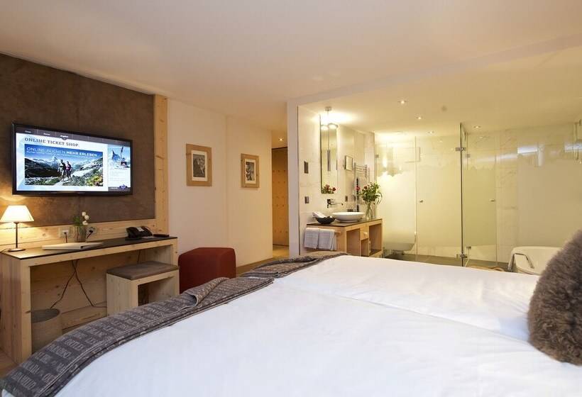 اتاق استاندارد با بالکن, Matterhorn Lodge Boutique Hotel & Apartments