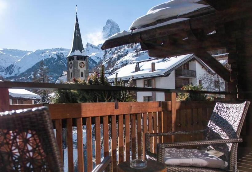 آپارتمان 1 خوابه با چشم‌انداز, Matterhorn Lodge Boutique Hotel & Apartments