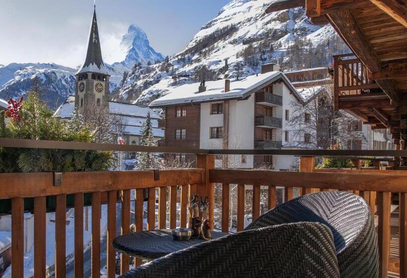 آپارتمان 1 خوابه با چشم‌انداز, Matterhorn Lodge Boutique Hotel & Apartments