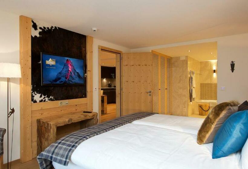 آپارتمان 1 خوابه با چشم‌انداز, Matterhorn Lodge Boutique Hotel & Apartments